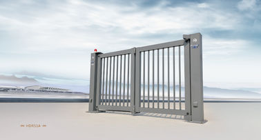 Portes se pliantes de Bi en aluminium d'entrée de villa, portes automatiques sans rail de pli de Bi