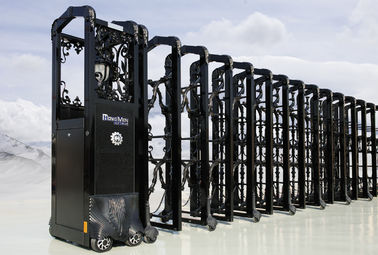 Porte se pliante automatique sans rail avec le moteur intelligent pour la voie de base