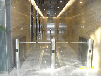 barrière imperméable du trafic de tourniquet de bras de baisse d'acier inoxydable de la Bi-direction 304