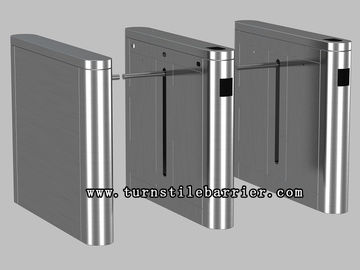 barrière imperméable du trafic de tourniquet de bras de baisse d'acier inoxydable de la Bi-direction 304