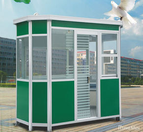 Cabines imperméables de garde de sécurité d'Alumnum, Chambre de garde de sécurité