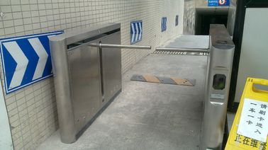 Porte de barrière de tourniquet de taille de taille de baisse de bras avec le système de papier de code à barres de billet