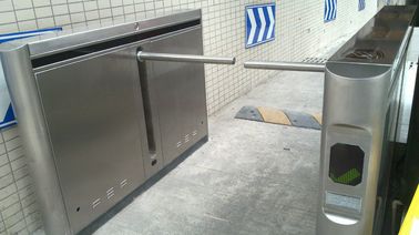 Porte de barrière de tourniquet de taille de taille de baisse de bras avec le système de papier de code à barres de billet