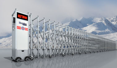 Porte escamotable électrique d'entrée sans rail de gouvernement, porte expansible automatique