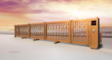Porte de glissement télescopique sans rail
