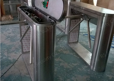 Porte de tourniquet d'Access de degré de sécurité de porte de tourniquet de trépied de l'acier inoxydable 304