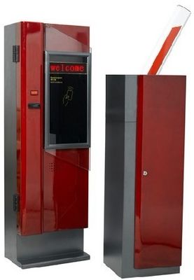 Carte temporaire, barrière de Code barre Intelligent voiture Parking système entrée Gate 12V AC / DC