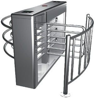 s RS485 en acier inoxydable Tube Rotation automatique pleine hauteur tourniquet pour Subway