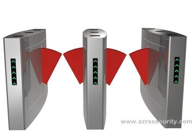 Porte de barrière d'aileron de contrôle d'accès de sécurité complètement automatique pour la station et l'aéroport