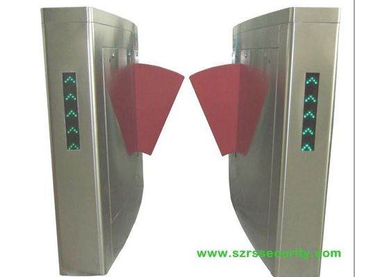Barrière de contrôle de lecteur de Smart Card de tourniquet de porte de barrière d'aileron d'acier inoxydable