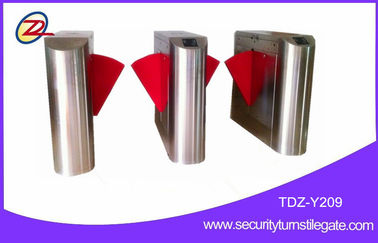 Tourniquet bidirectionnel balayé d'aileron de porte extérieure de barrière avec le système de contrôle d'accès d'identification