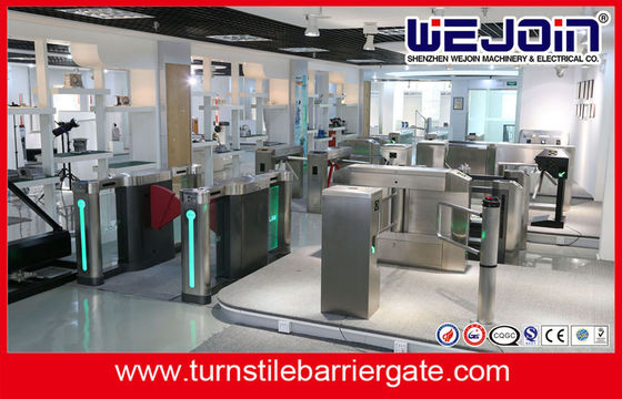 porte électronique de barrière d'aileron de largeur de 900mm/tourniquets piétonniers de systèmes automatiques