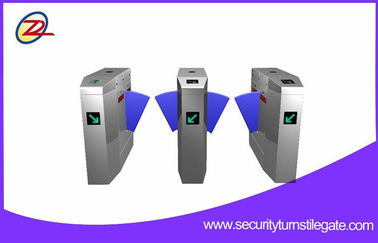 Système AC220V±10V d'entrée de Rfid de porte de barrière d'aileron de tourniquet d'acier inoxydable