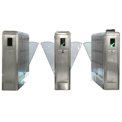 porte de barrière d'aileron de l'acier inoxydable 110V/220V avec la fonction d'Anti-produit de queue pour des stations de métro