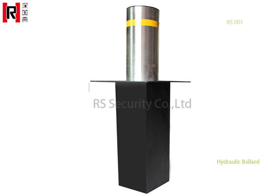 Bornes hydrauliques à distance automatiques noires de circulation routière pour la sécurité routière