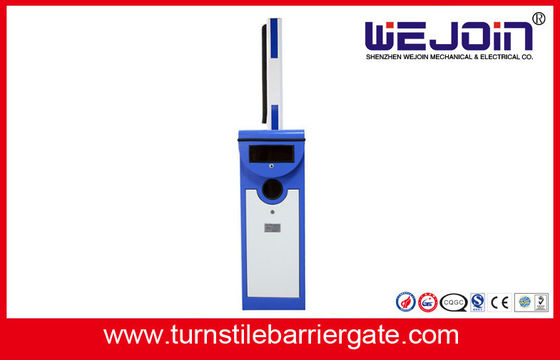 Porte automatique de barrière de boom AC110V de système approuvé de stationnement de la CE avec le Cabinet orange de couleur