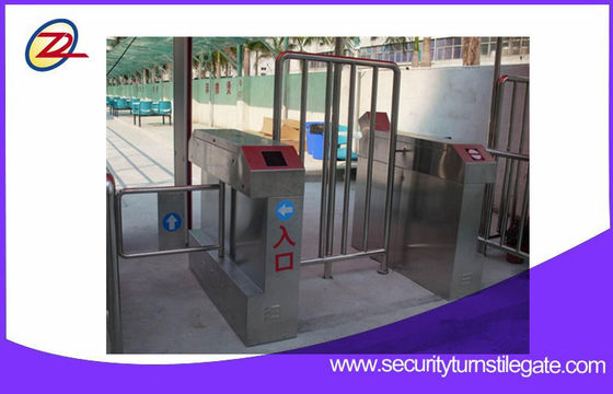 Tourniquet à grande vitesse de taille de lecteur de cartes de RFID plein pour l'entrée de station