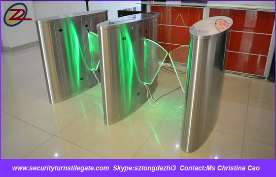 L'entrée de sécurité déclenche l'empreinte digitale de porte de barrière d'aileron pour le stade