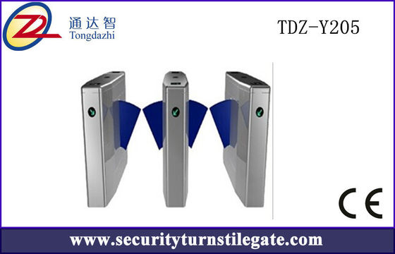 Porte électronique de barrière d'aileron de tourniquet de TCP/IP RS485 avec le contrôle d'accès