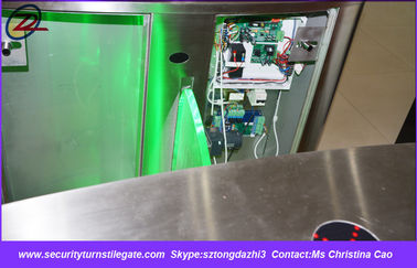 Tourniquet complètement automatique d'aileron de gestion de visiteur pour le système d'Access de porte