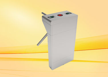 Demi taille d'acier inoxydable de tourniquet vertical intelligent de trépied avec l'empreinte digitale + le lecteur de RFID