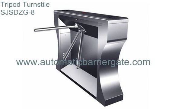 Choisissez/tourniquet inoxydable de trépied direction de double pour la gare routière