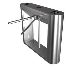 Porte de tourniquet de trépied d'acier inoxydable de carte magnétique pour le supermarché