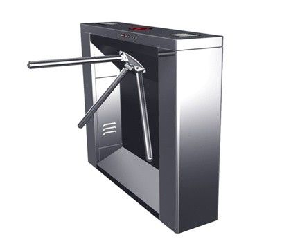 Numérique carte magnétique en acier inoxydable trépied tourniquet porte, barrière d'entrée de métro
