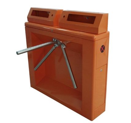 RS485 carte d'identité polyvalent # 304 en acier inoxydable s trépied tourniquet porte, barrière d'entrée
