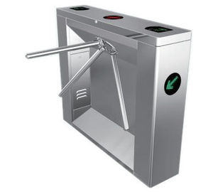 s RS485 carte d'identité polyvalent # 304 en acier inoxydable trépied tourniquet porte pour l'aéroport