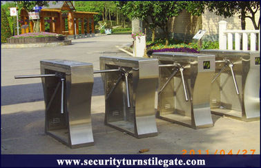 Porte de tourniquet de trépied d'acier inoxydable de TCP/IP/RFID avec le système d'étiquetage pour scénique