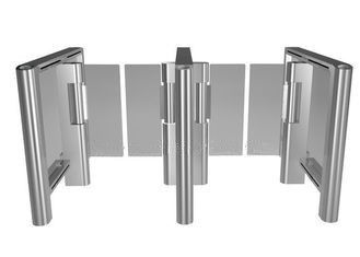 Tourniquet de piéton de barrière de porte d'oscillation de supermarché de Bi-Direction de réinitialisation automatique