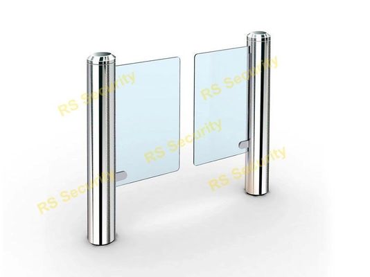 Porte rapide mince piétonnière de sonde infrarouge automatique de tourniquets de verre trempé
