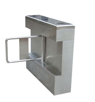 Porte de barrière d'oscillation de supermarché d'OEM, 1,5 tourniquet d'acier inoxydable de l'épaisseur 304