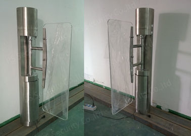 Tourniquets automatiques de ruelle superbe de largeur, systèmes de porte de barrière d'oscillation de supermarché