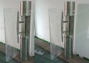 Tourniquets automatiques de ruelle superbe de largeur, systèmes de porte de barrière d'oscillation de supermarché