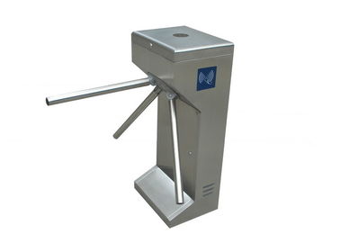 Porte mécanique de tourniquet de trépied de supermarché, double porte électrique de barrière d'oscillation