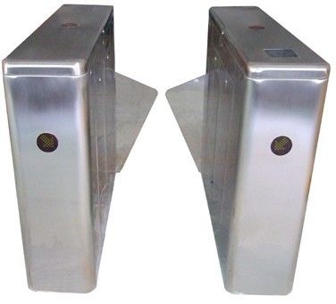ID de carte haute capacité double voie en acier inoxydable rétractable barrière de Rabat pour Bus Station RS485