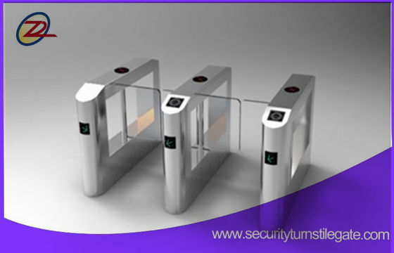 Tourniquets piétonniers en verre d'Access de carte de contrôle d'accès de porte de barrière d'oscillation