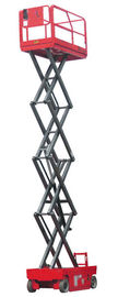 ascenseur autopropulsé de ciseaux de taille de plate-forme de 6m avec la plate-forme d'extension