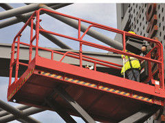 ascenseur autopropulsé de ciseaux de taille de plate-forme de 6m avec la plate-forme d'extension