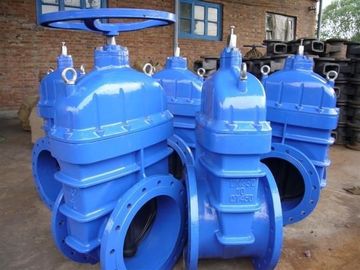 Soupape à vanne de capot actionné d'EPDM/NBR/soupapes à vanne boulonnées posées résilientes de l'eau