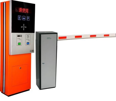 porte de barrière du boom 220VAC avec le bouton et à télécommande automatiques