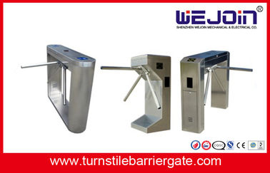 Porte de barrière de tourniquet de trépied de sécurité de supermarché pour la gestion d'Access de clients