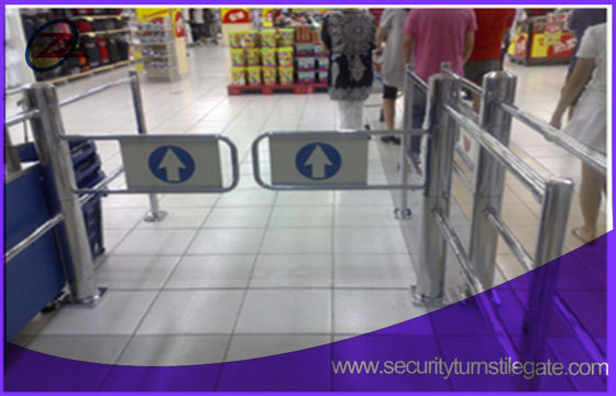 Tourniquets à grande vitesse d'entrée de porte d'oscillation de tourniquets de supermarché de porte
