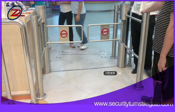 Tourniquets à grande vitesse d'entrée de porte d'oscillation de tourniquets de supermarché de porte