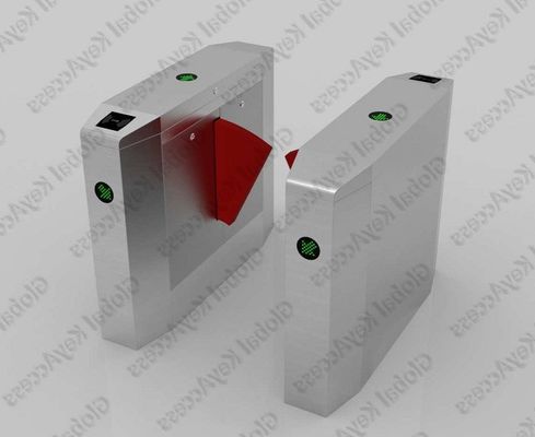 Agitez les tourniquets de taille de taille d'aile/porte escamotable de barrière pour le contrôle d'accès de station de métro